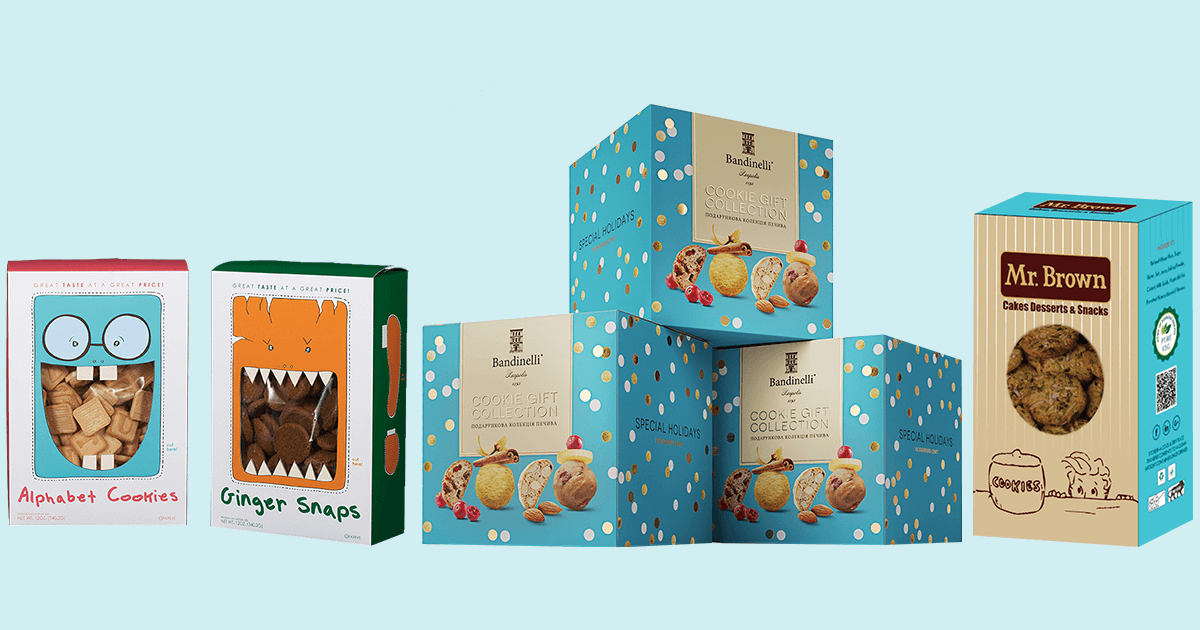 Cookie Packaging Boxes — AnyCustomBox