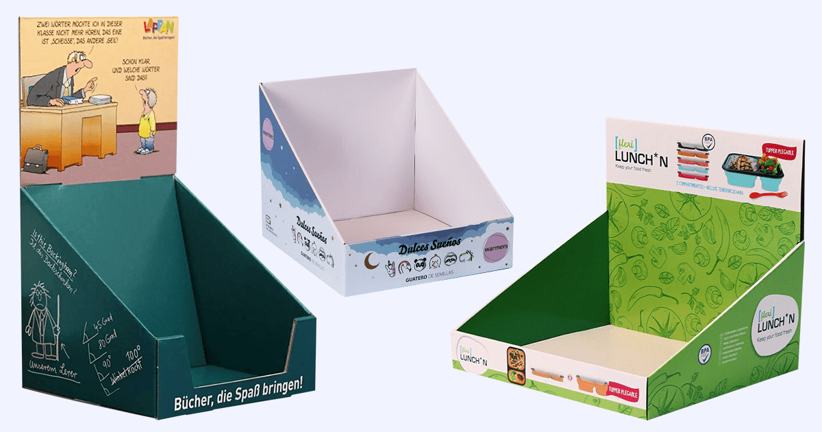 Counter Display Boxes — AnyCustomBox