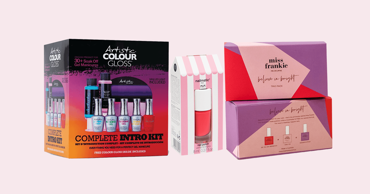 Packaging design, luxury nail polish template and mock up box for your  product. Illustration vector. Stock Vector | Adobe Stock