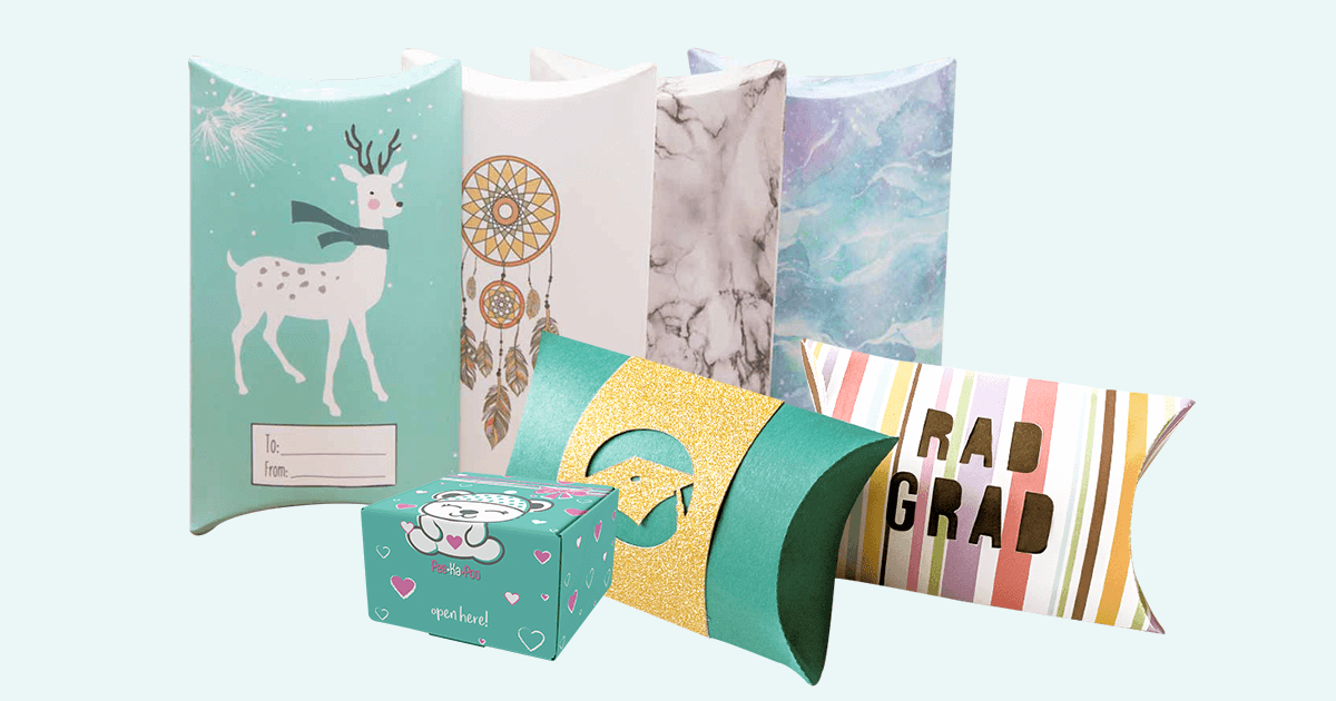 PillowShaped Gift Packaging Boxes — AnyCustomBox