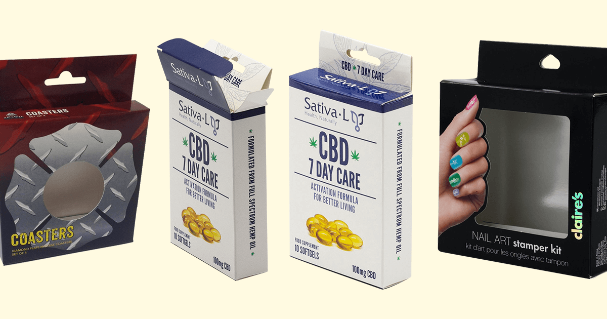 Tuck End Hanging Tab Boxes — AnyCustomBox