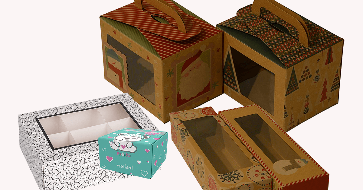 Buy OUT OF THE PACK Gift Hamper Box | Cake Box with Window with Strong  Handle | String Premium Gift Packing Bag 8x8x4 inch Pack of 10 Online at  Best Prices in India - JioMart.