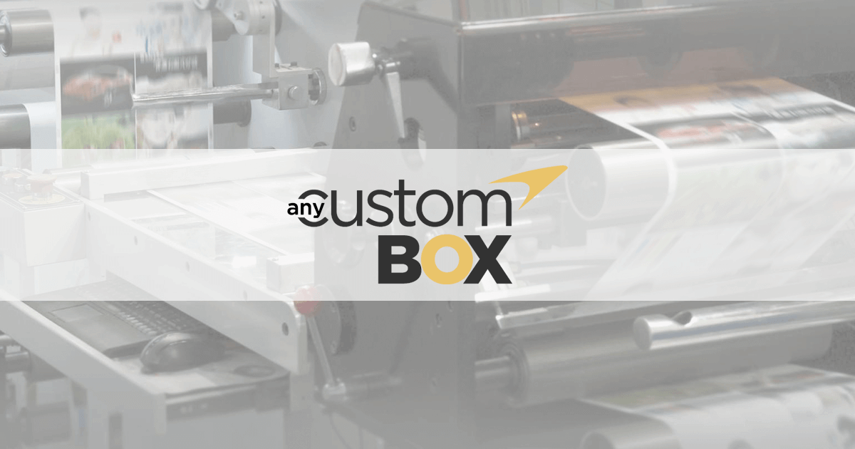 Order Custom Boxes Online — Low Minimums | AnyCustomBox