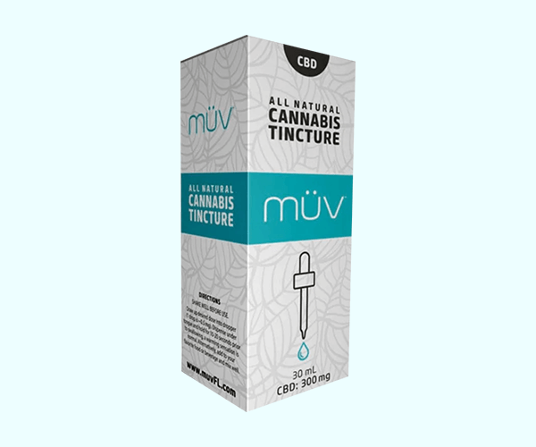 Custom Printed Cannabis Tincture Packaging Boxes