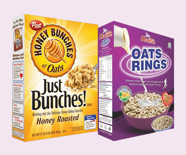 Custom Printed Cereal Food Packaging Boxes