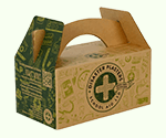 take away boxes made by corrugated material