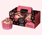 Custom Printed Cupcake Box Packaging