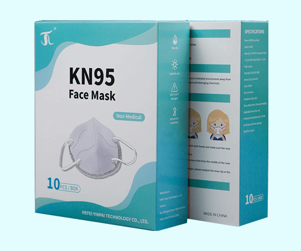 Custom Printed Face Mask Packaging Boxes