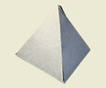 Pyramid Shaped Boxes