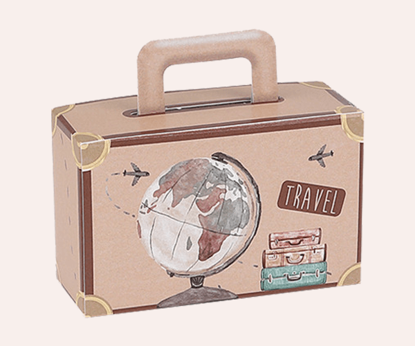Custom Printed Suitcase Boxes