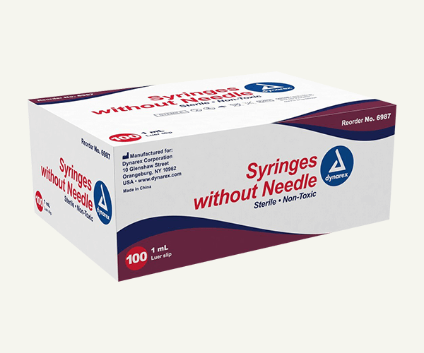 Custom Syringes Box Packaging