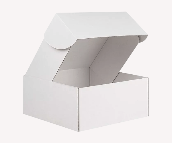 Corrugated White Mailer Boxes